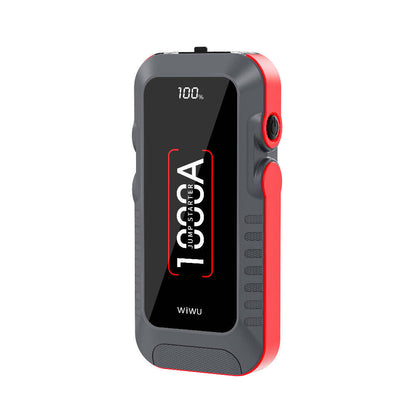 Wi-JS001 LED Işıklı Araç Akü Takviye Güç Kaynağı Powerbank 12V 37W 10000mAh