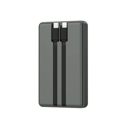 Wi-P004 Trunk Serisi Type-C Lightning Çıkışlı Taşınabilir Powerbank 22.5W 10000mAh