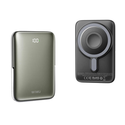 Wi‑P018 Elite Led Ekranlı Magsafe Powerbank Wireless 15 W 10000 mAh