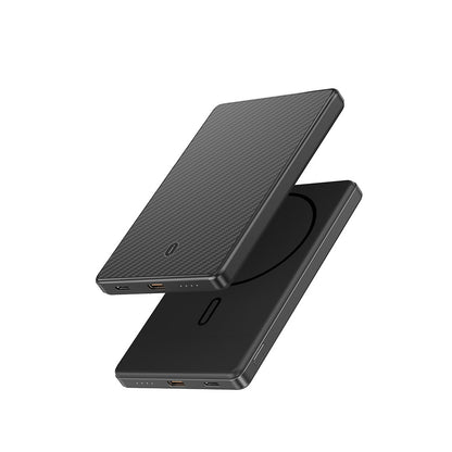 Wi-P072 PD 20W Magsafe Uyumlu Aramid Fiber Ultra İnce Powerbank 5000mAh