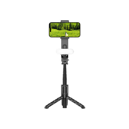Wi-SE013 Dolgu Işıklı Teleskopik Tripod ve Mini Selfie Çubuğu