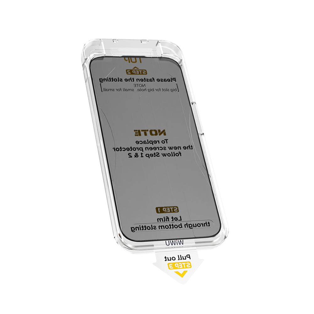 Wi-SQ009 iPrivacy Anti-Peep iPhone 17 Air Ekran Koruyucu Kolay Uygulama Aparatlı