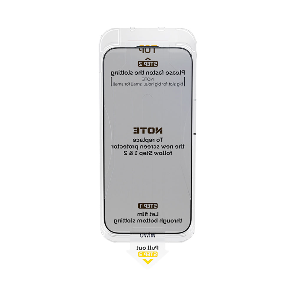 Wi-SQ009 iPrivacy Anti-Peep iPhone 17 Ekran Koruyucu Kolay Uygulama Aparatlı