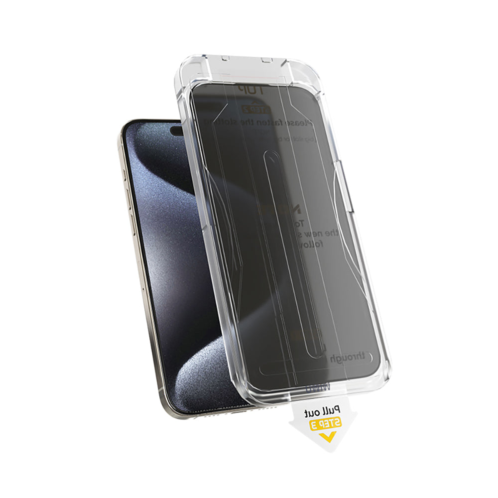 Wi-SQ009 iPrivacy Anti-Peep iPhone 17 Ekran Koruyucu Kolay Uygulama Aparatlı