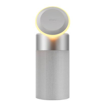 Wi‑W022 Ambiyans Işıklı Kablosuz Şarj Standlı Bluetooth Hoparlör
