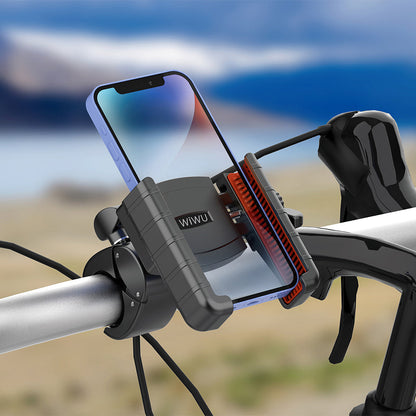 Wi-ZC002 Sarsıntı Önleyici 360° Ayarlanabilir Motosiklet ve Bisiklet Telefon Tutucu