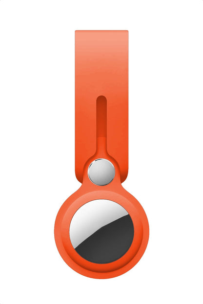 Wiwu Apple Airtag Uyumlu Askılı Silikon Anahtarlık Chili Red