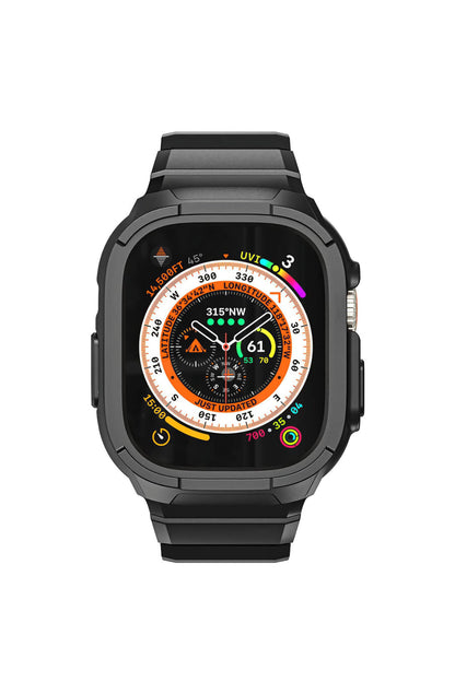 Wiwu Armor Apple Watch / Ultra Uyumlu Kasa Koruyucu Siyah