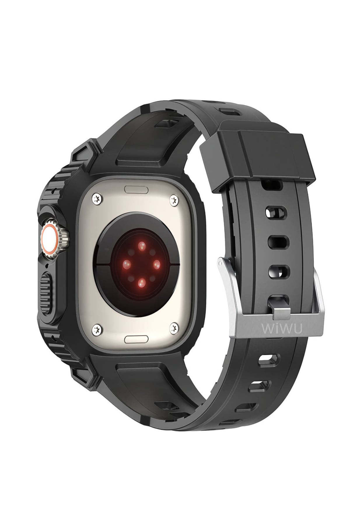 Wiwu Armor Apple Watch / Ultra Uyumlu Kasa Koruyucu Siyah
