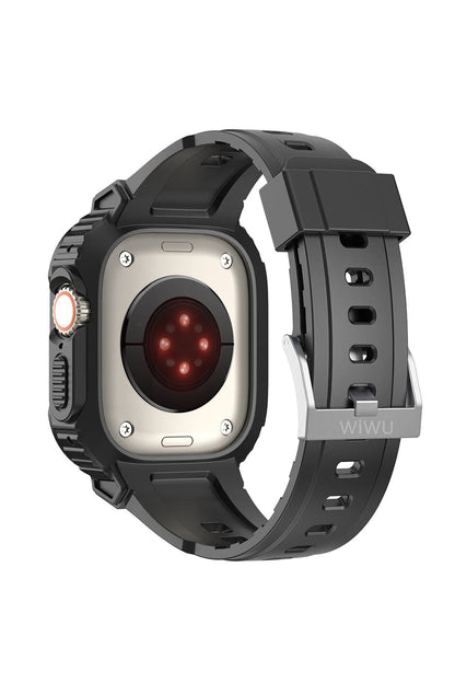 Wiwu Armor Apple Watch / Ultra Uyumlu Kasa Koruyucu Siyah