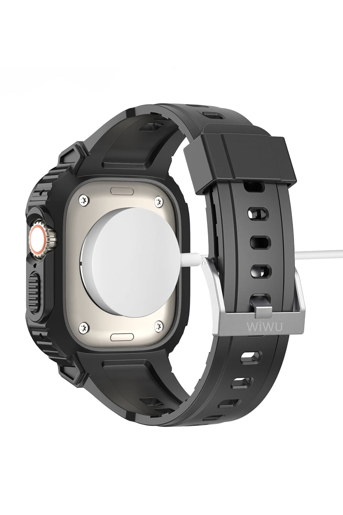 Wiwu Armor Apple Watch / Ultra Uyumlu Kasa Koruyucu Siyah