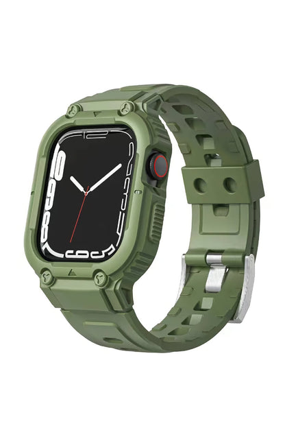 Wiwu Armor Apple Watch / Ultra Uyumlu Kasa Koruyucu Yeşil