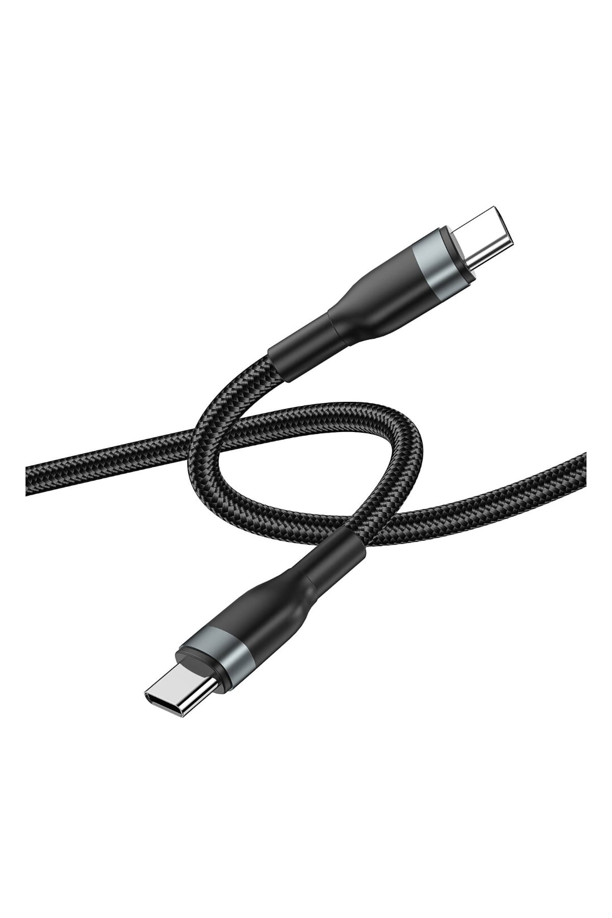 Wiwu C033 Concise Serisi 3in1 Type-C to Type-C Combo Şarj Kablosu Seti Siyah