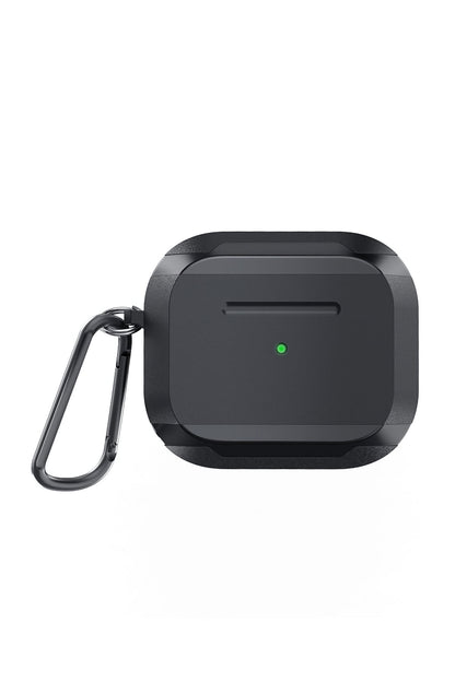 Apple Airpods 3 Kılıf Wiwu Defender Anti Shock Serisi Siyah