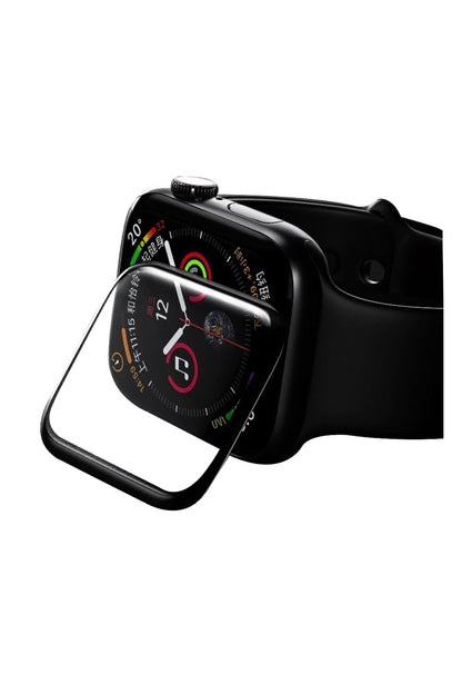 Wiwu Apple Watch Uyumlu Kavisli 3D Ekran Koruyucu Full Yapışkanlı 2'li Set