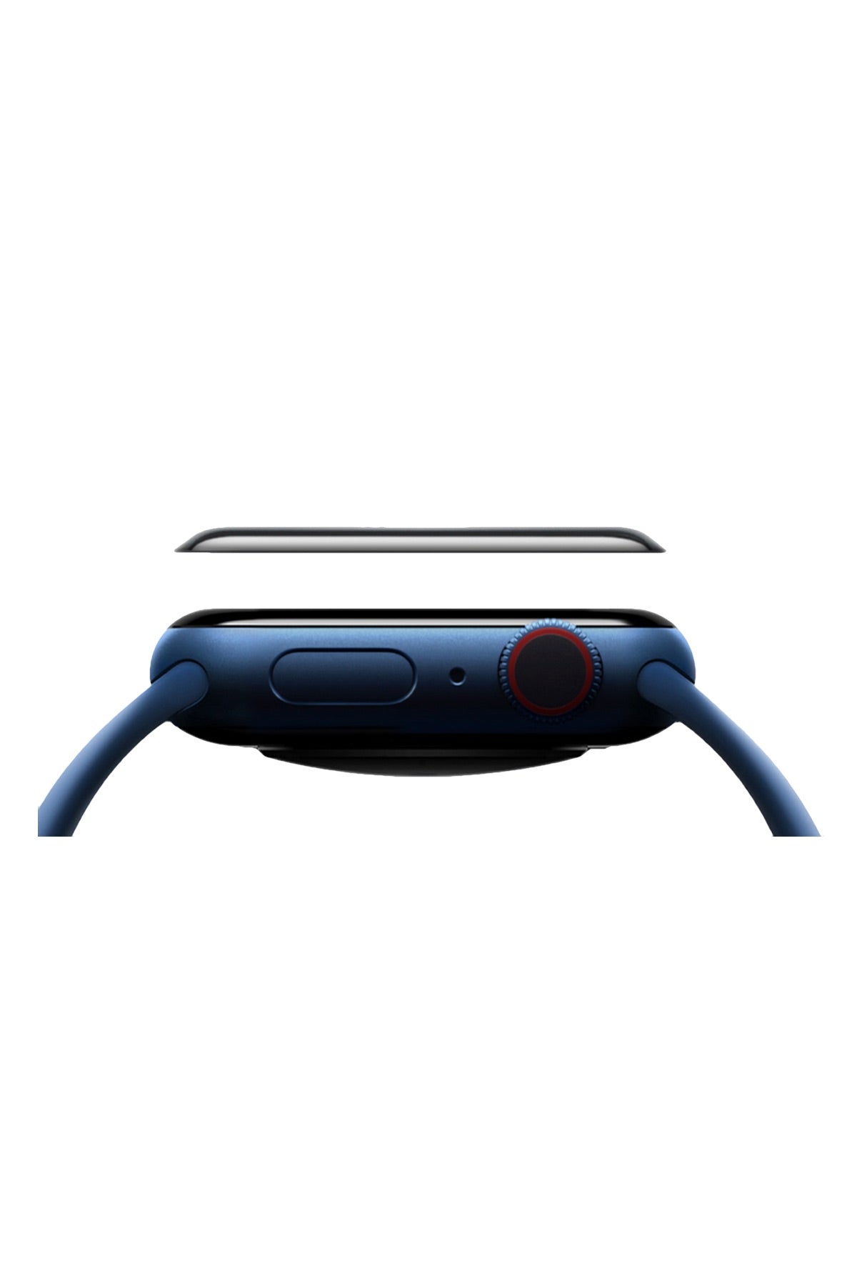 Wiwu Apple Watch Uyumlu Kavisli 3D Ekran Koruyucu Full Yapışkanlı 2'li Set