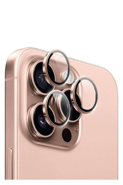 Wiwu LG-004 PVD Apple iPhone 16 Serisi Metal Kamera Lens Koruyucu