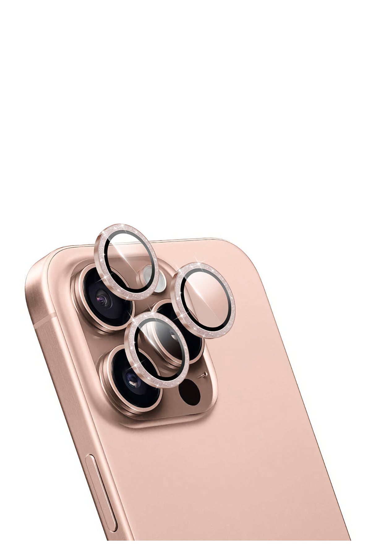 Wiwu LG-006 Diamond Apple iPhone 16 Serisi Kamera Lens Koruyucu Kolay Uygulama Aparatlı