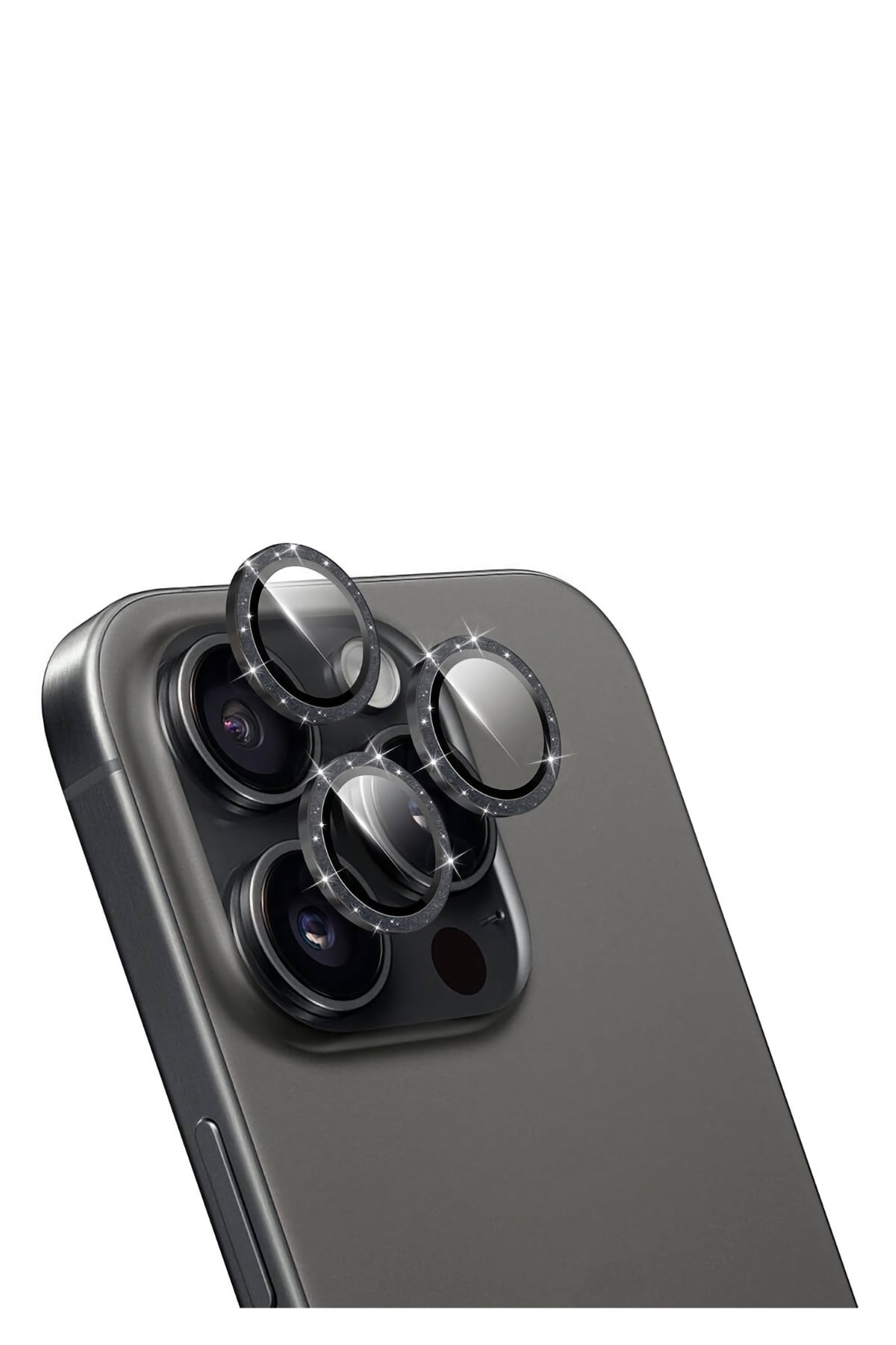 Wiwu LG-006 Diamond Apple iPhone 16 Serisi Kamera Lens Koruyucu Kolay Uygulama Aparatlı