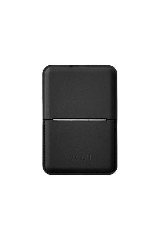 Wiwu MW-001 Magsafe Uyumlu Kapaklı Kartlık Siyah