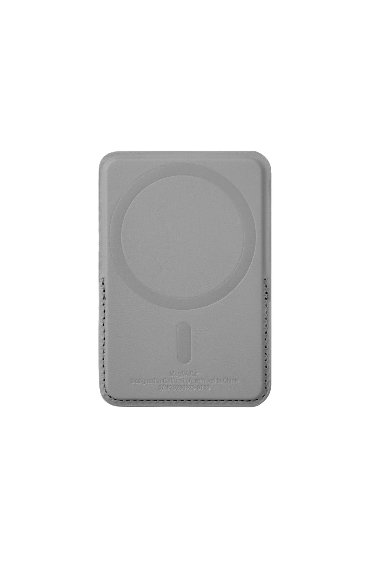 Wiwu MW-001 Magsafe Uyumlu Kapaklı Kartlık Gri