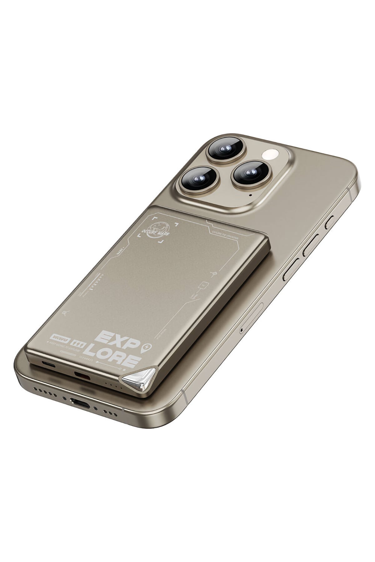 Wiwu P019 Explore Serisi İnce Magsafe Powerbank 15W 5000mAh