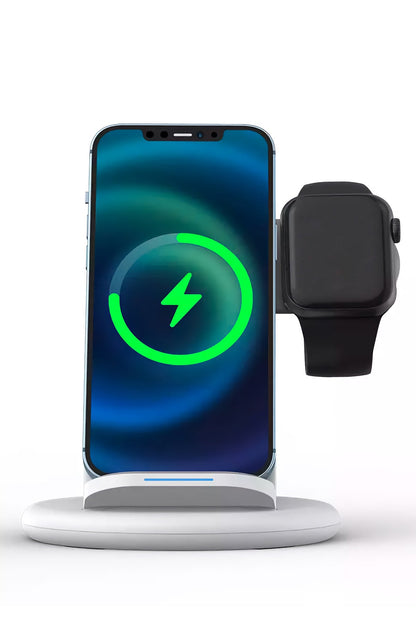 Wiwu Power Air Apple Watch iPhone Airpods Uyumlu Wireless Şarj Standı