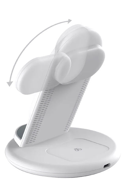 Wiwu Power Air Apple Watch iPhone Airpods Uyumlu Wireless Şarj Standı