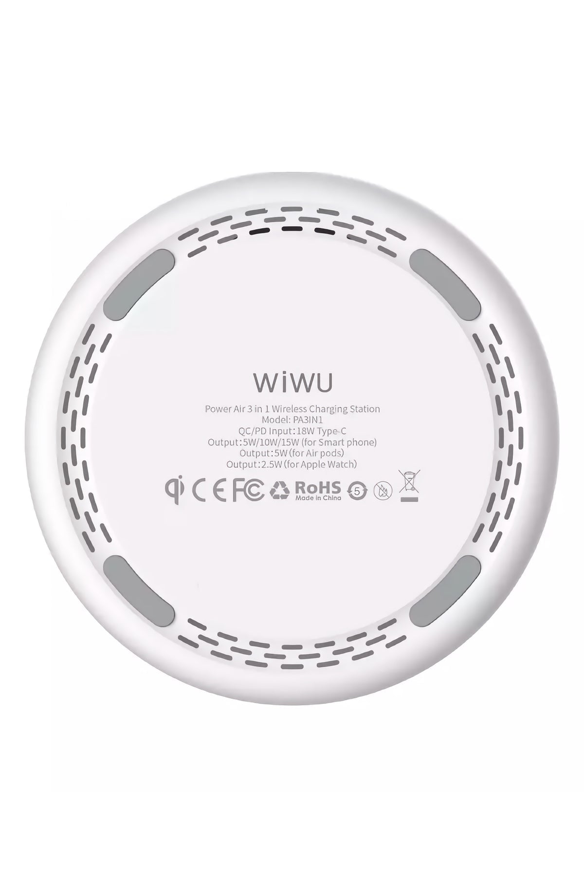 Wiwu Power Air Apple Watch iPhone Airpods Uyumlu Wireless Şarj Standı
