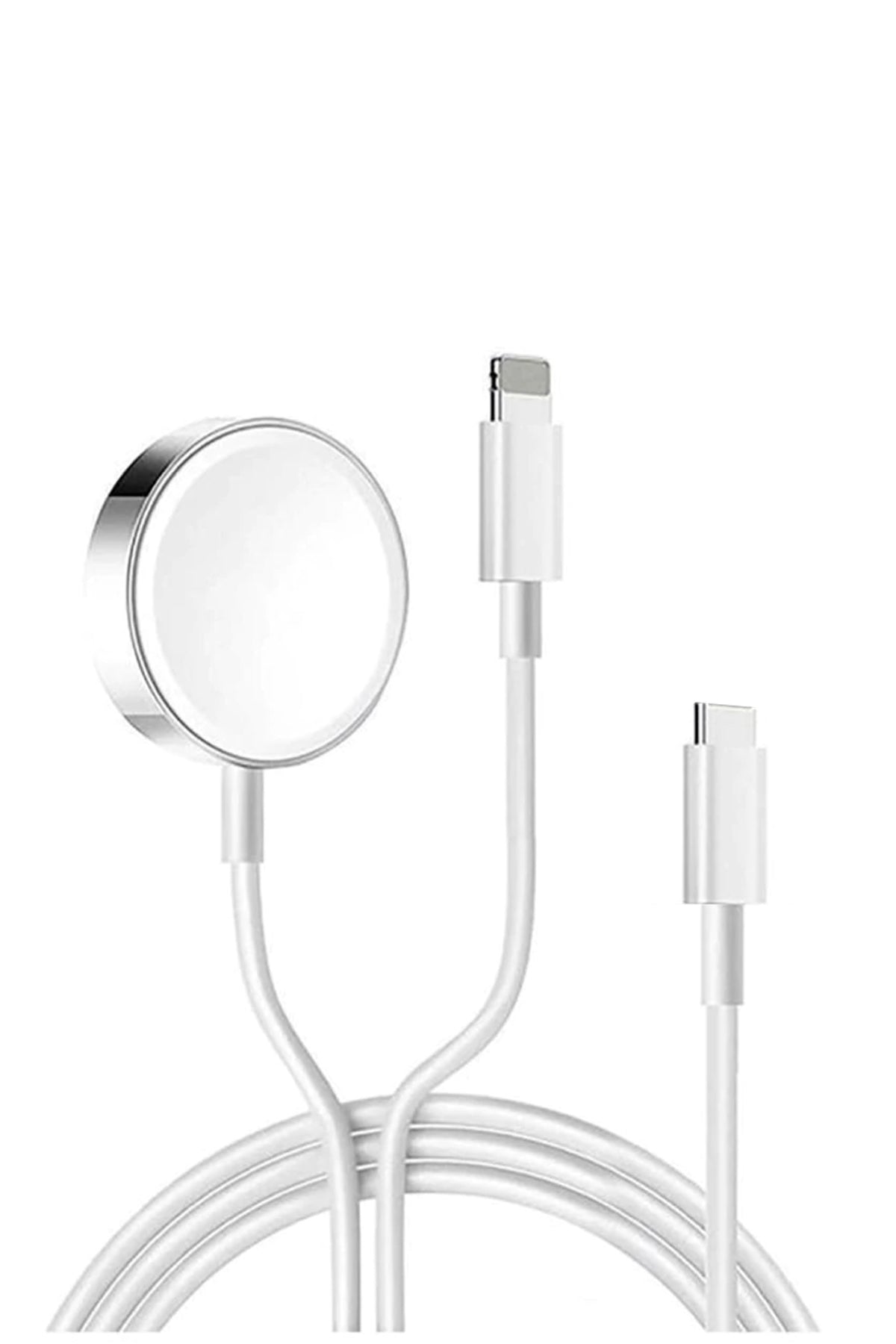 Wiwu USB-C Apple Watch iPhone Uyumlu Manyetik Hızlı Şarj Kablosu 3A