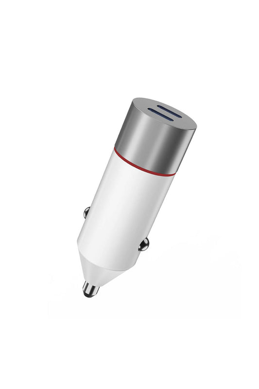 Wiwu Wi-60W Type-C Çift Girişli PD Hızlı Araç Şarj Cihazı