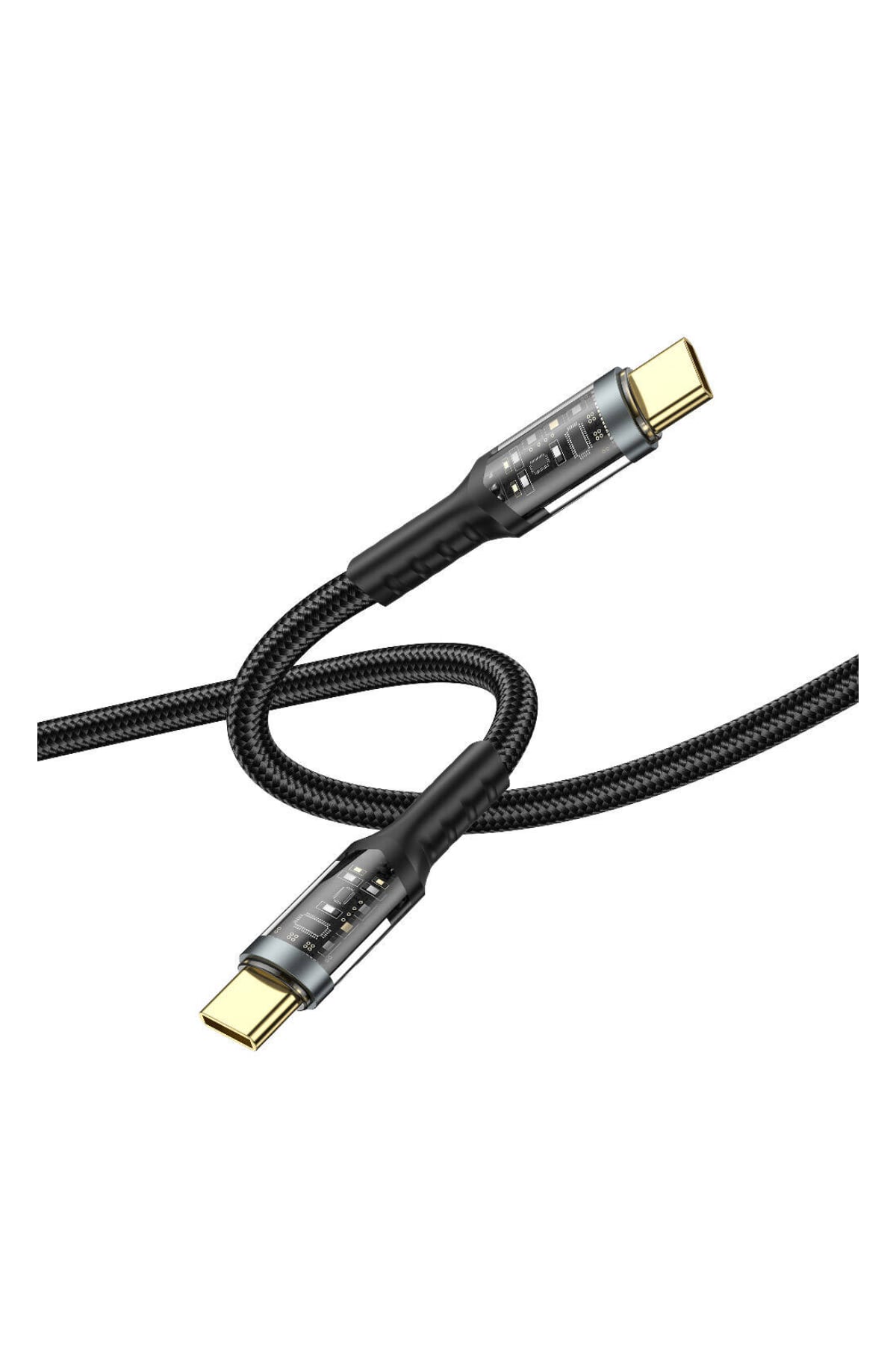 Wiwu Wi-C016 Geek Serisi Type-C to Type-C iPhone Şarj Kablosu 100W 1.2 metre