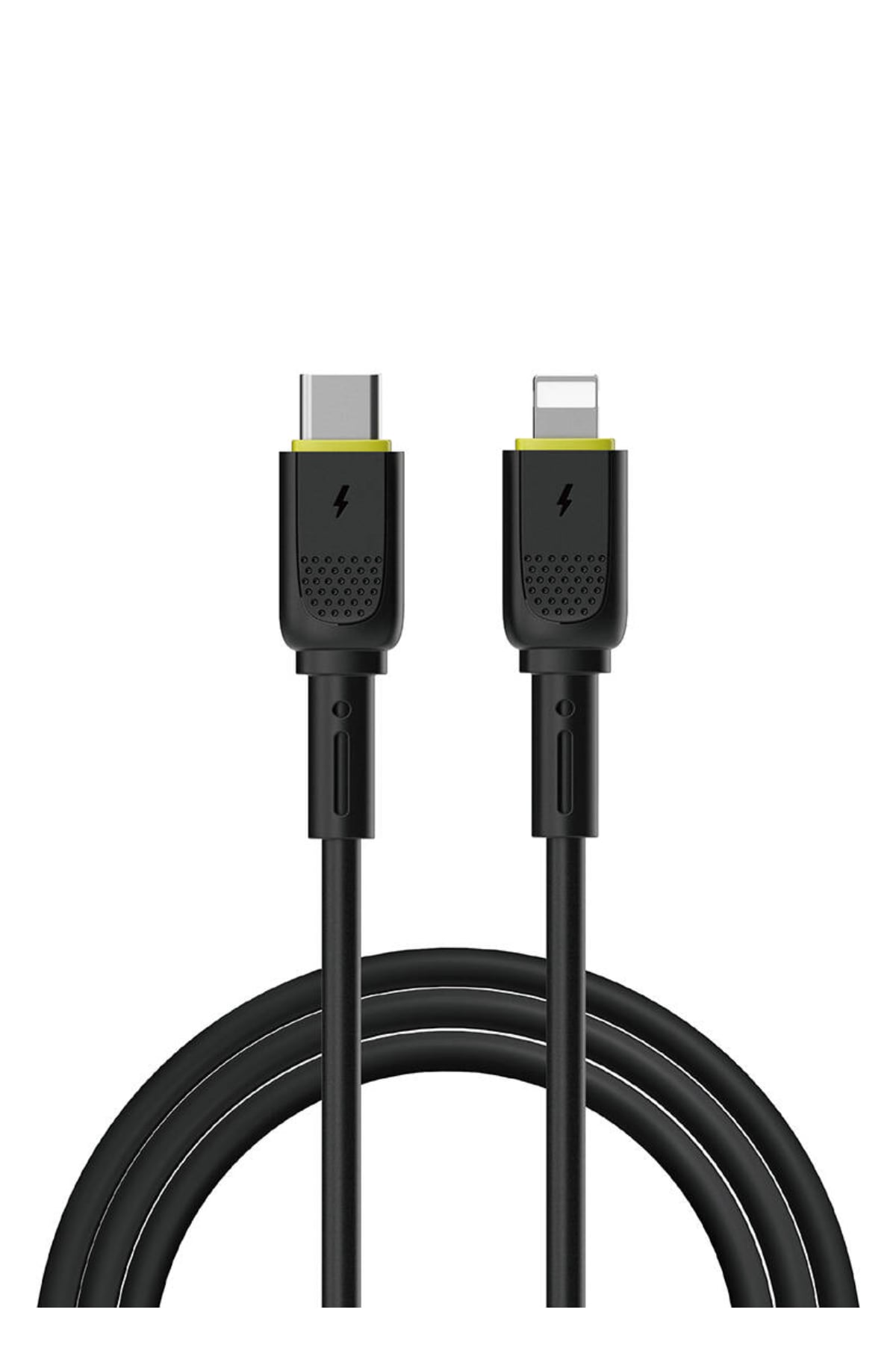 Wiwu Wi-C034 Type-C to Lightning iPhone PD Şarj Kablosu 30W 120cm Siyah