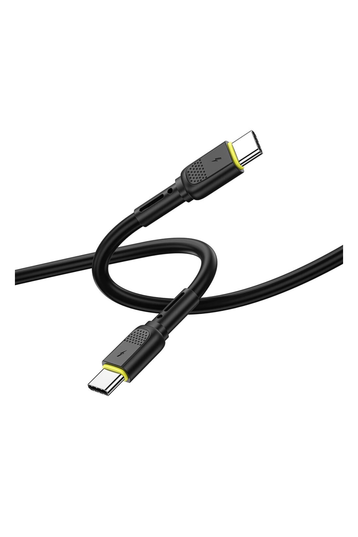 Wiwu Wi-C034 Type-C to Type-C PD Şarj Kablosu 60W 120cm Siyah