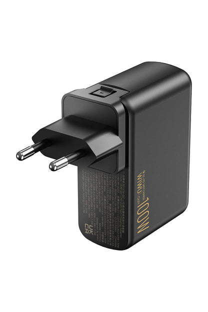 Wiwu Wi-U022W Warrior GaN 100W QC+PD Universal Hızlı Şarj Başlığı