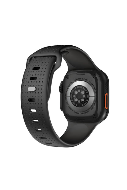 Wiwu Wi-WB0201 Comf Secur Apple Watch / Ultra Uyumlu Silikon Kordon Siyah