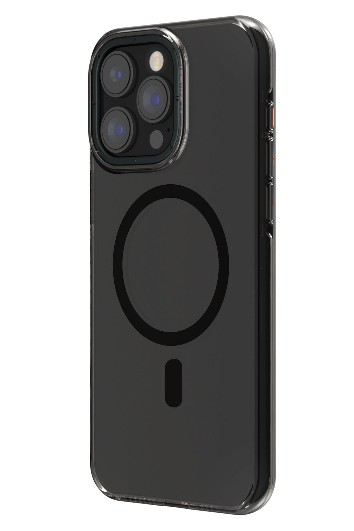 Youngkit Crystal Shield iPhone 14 Pro Max uyumlu Magsafe Siyah Kılıf