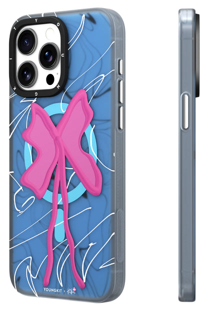 Youngkit Anti-Trend iPhone 14 Pro Max Magsafe uyumlu Kılıf Mavi