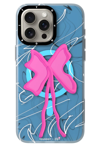Youngkit Anti-Trend iPhone 15 Pro Magsafe uyumlu Kılıf Mavi