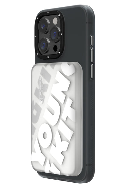 Youngkit Ape Hızlı Şarj Özellikli Wireless Magsafe Powerbank 15W 5000mAh Beyaz