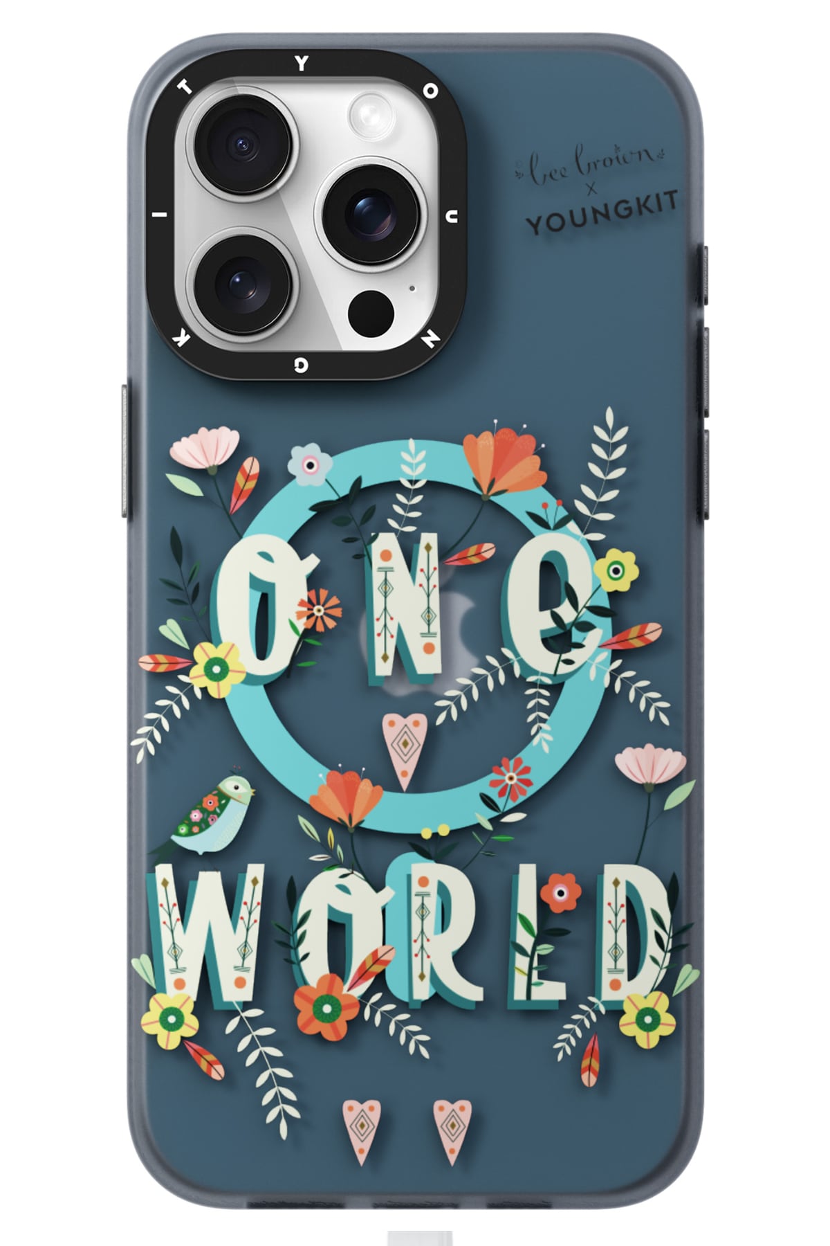 Youngkit Colorful Life iPhone 14 Pro Magsafe uyumlu Kılıf Turkuaz