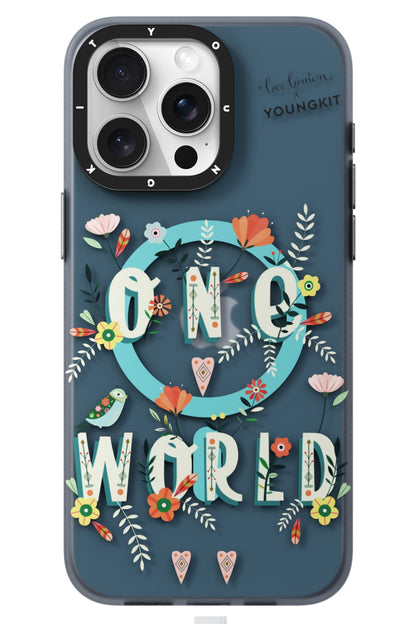 Youngkit Colorful Life iPhone 14 Pro Magsafe uyumlu Kılıf Turkuaz