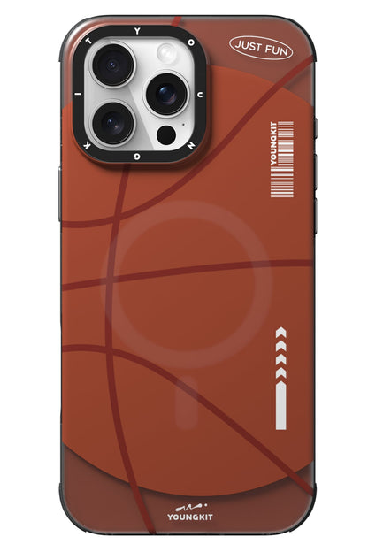 Youngkit Dynamic Spor iPhone 16 Pro Magsafe Uyumlu Kahverengi Kılıf