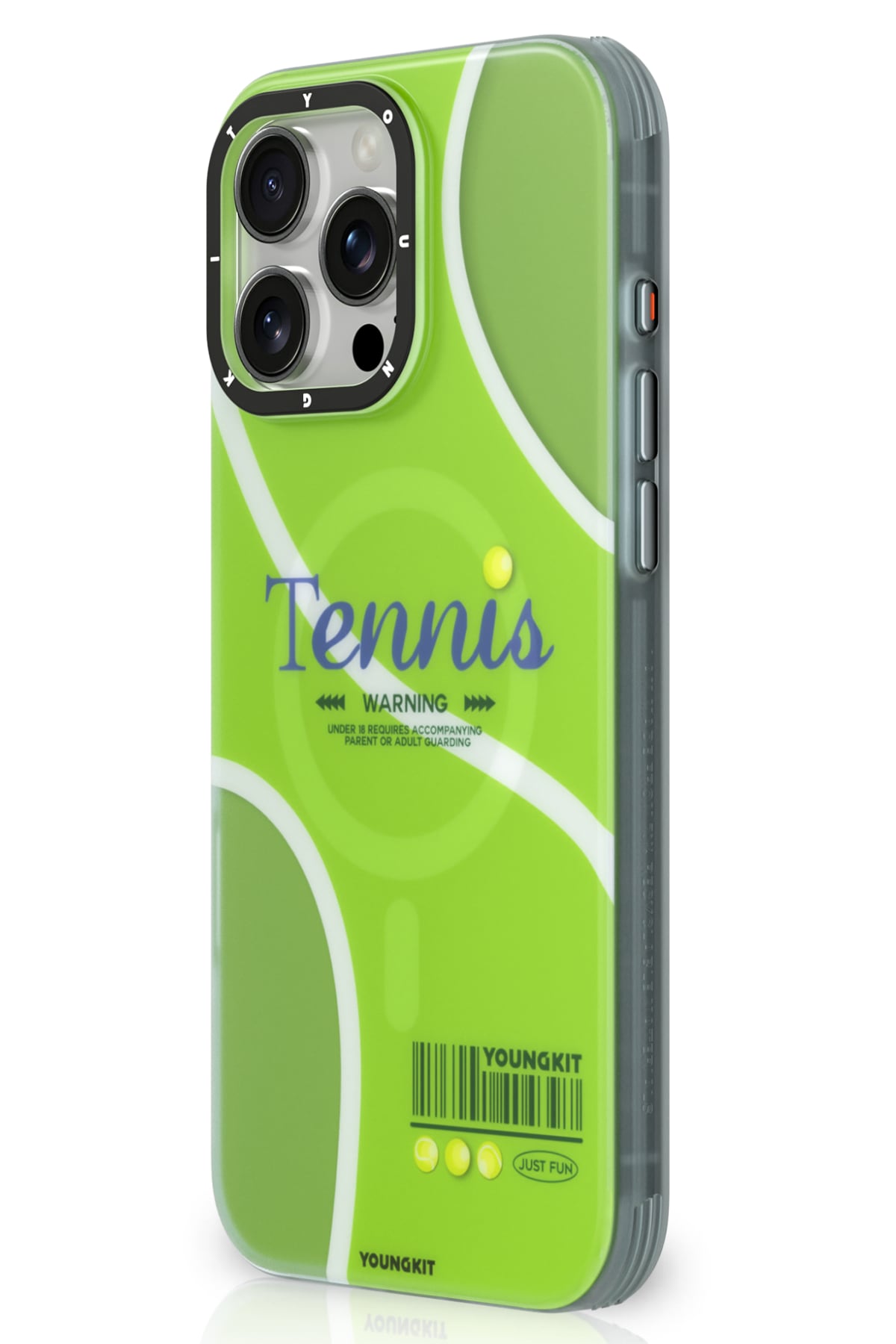 Youngkit Dynamic Spor iPhone 16 Pro Max Magsafe Uyumlu Yeşil Kılıf