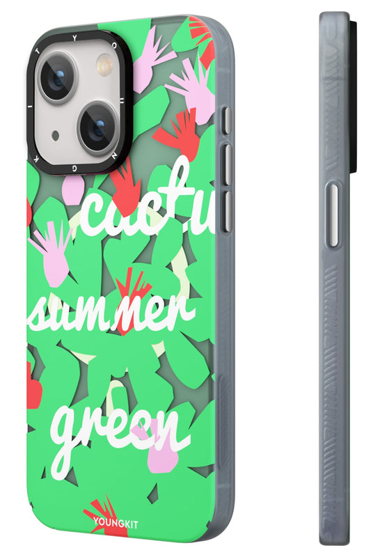 Youngkit Fruity Flavour iPhone 13 / 14 Uyumlu Kılıf Yeşil