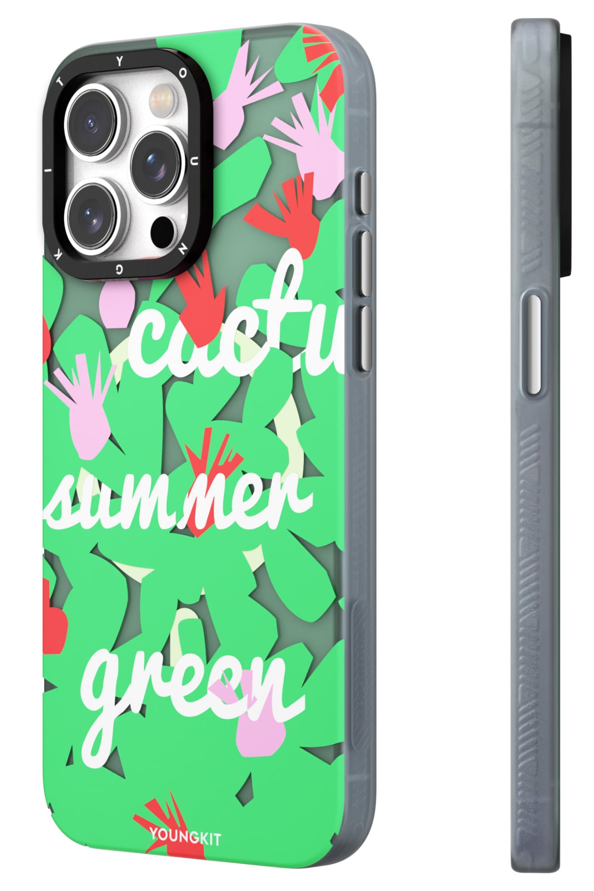 Youngkit Fruity Flavour iPhone 14 Pro Max Uyumlu Kılıf Yeşil