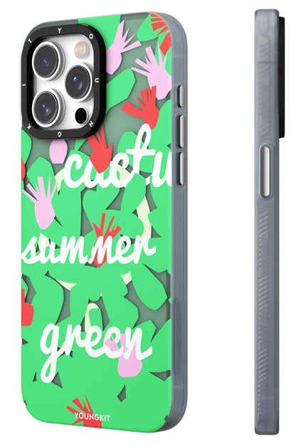 Youngkit Fruity Flavour iPhone 14 Pro Max Uyumlu Kılıf Yeşil