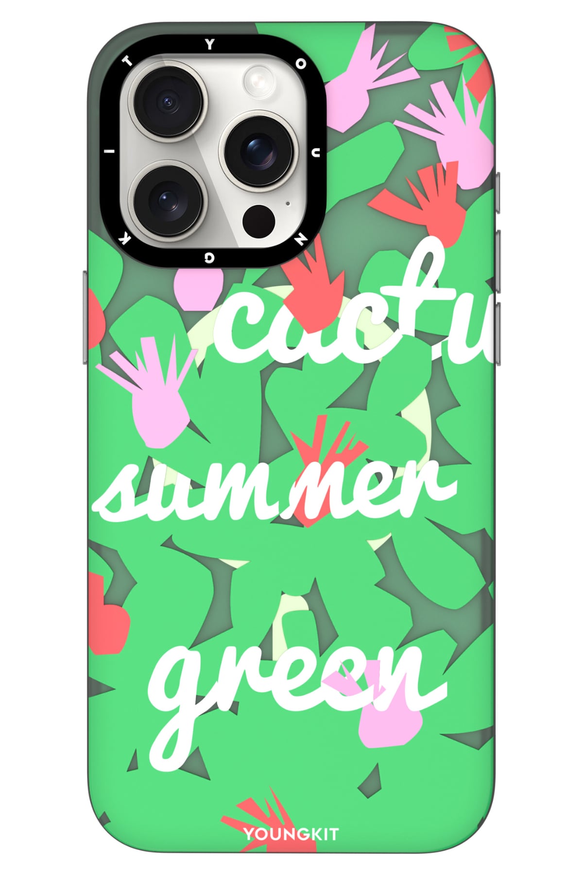 Youngkit Fruity Flavour iPhone 14 Pro Max Uyumlu Kılıf Yeşil