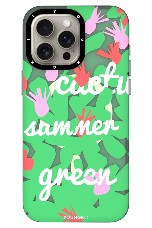 Youngkit Fruity Flavour iPhone 15 Pro Max Uyumlu Kılıf Yeşil