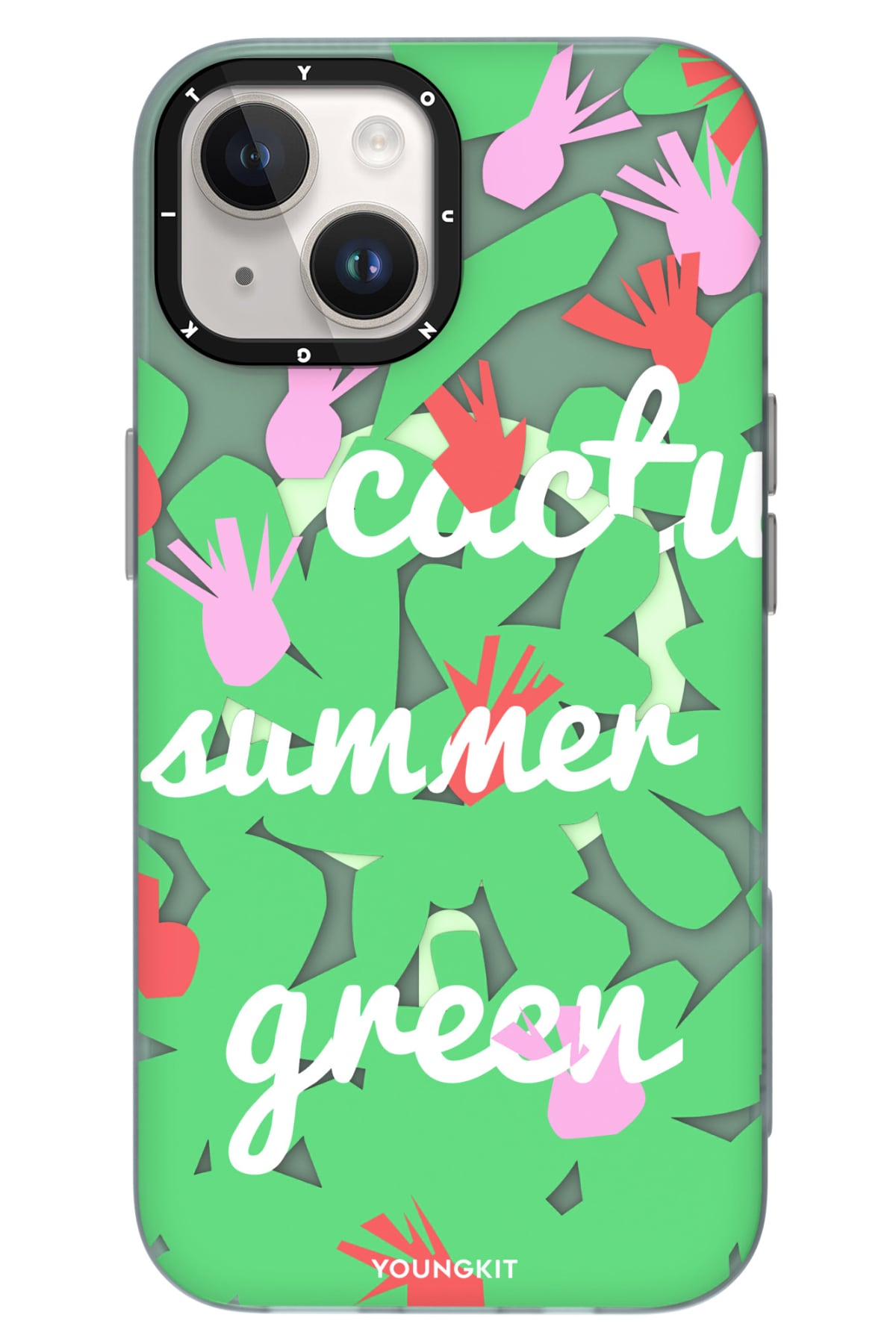 Youngkit Fruity Flavour iPhone 15 Uyumlu Kılıf Yeşil